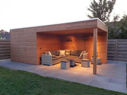 gaardenhaischen-gartenhaus-abri de jardin-chalet-pavillon-gartenlaube-carport-garten-jardin-holzkonstruktion-construction en bois-decodesign-holzständerbau-ossature en bois-flachdach-toit plat