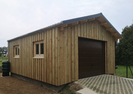 classic-grandcasa-garage-holzkonstruktion-construction en bois-satteldach-toit à 2 pans