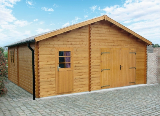classic-grandcasa-garage-holzkonstruktion-construction en bois-satteldach-toit à 2 pans