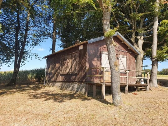 reparatur gaardenhaischen-reparatur gartenhaus-réparation abri de jardin-instandsetzungsarbeiten holzhaus