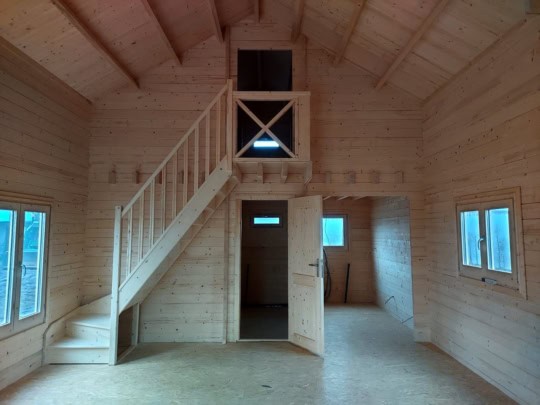 bannenariichtung chalet-inneneinrichtung chalet-aménagement intérieur chalet